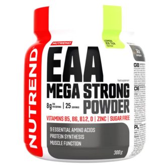 EAA Mega Strong Powder 300 g flavor ice tea lemon