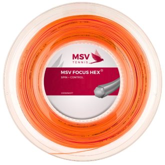 Focus HEX tennis string 200 m orange diameter 1,27