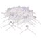Football multipack plastic hanger for mini jerseys 100 pcs packaging 1 set