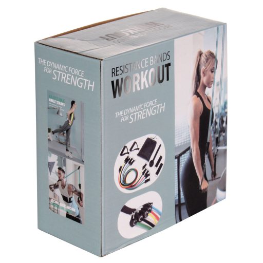 Resistance Band Set TPE resistance bands packaging 1 set
