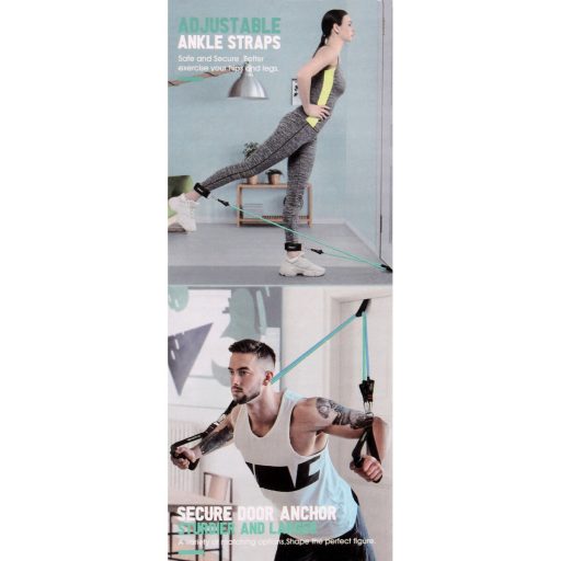Resistance Band Set TPE resistance bands packaging 1 set