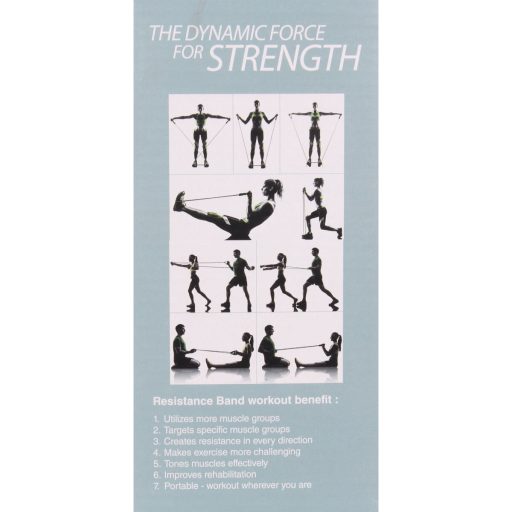 Resistance Band Set TPE resistance bands packaging 1 set