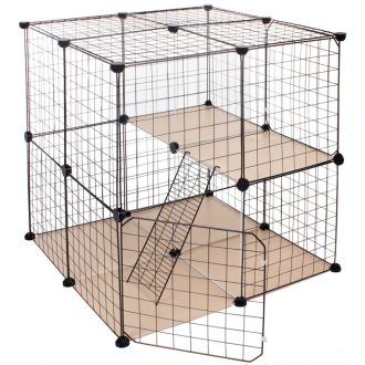 Bella pet playpen black packaging 1 pc