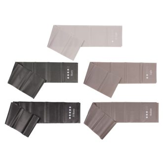   Yoga Stretch Mix 1500 set of fitness bands 5 pcs grey packaging 1 set