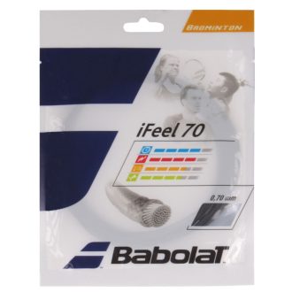 iFeel 70 badminton string 10,2 m black packaging 1 pc
