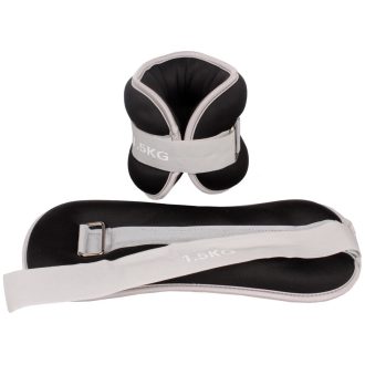 WFS 1500 wrist ankle weight black packaging 1 pair