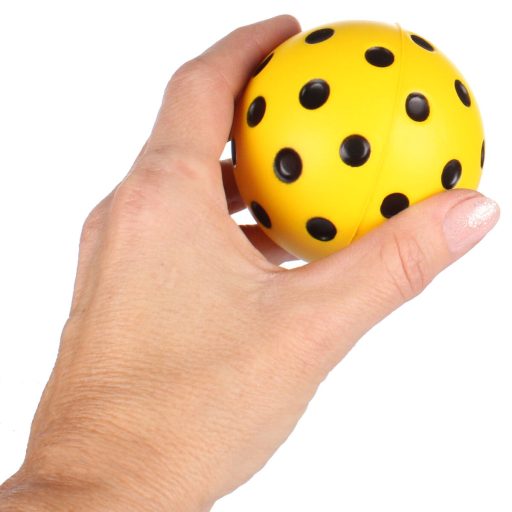 Silent Pickleball foam ball yellow packaging 1 pc
