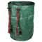 Waste Bag Backpack 300 l garden bag with straps packaging 1 pc