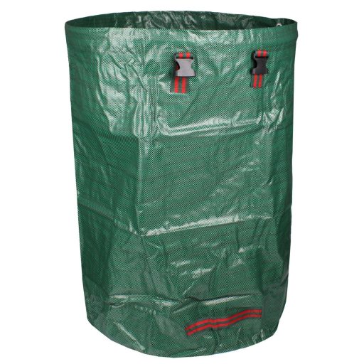 Waste Bag Backpack 300 l garden bag with straps packaging 1 pc