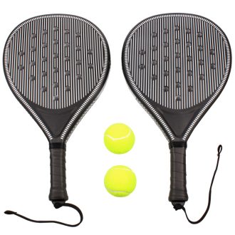 Match Base set of padel rackets with balls packaging 1 set