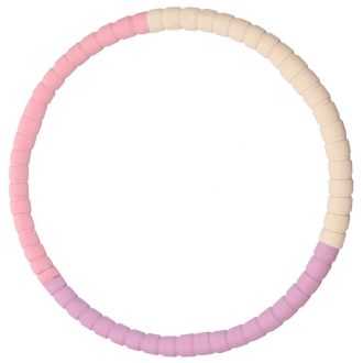 Soft Hula Hoop 50 gymnastic hoop pink packaging 1 pc