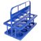 Holder 8 carrying rack for bottles blue packaging 1 pc