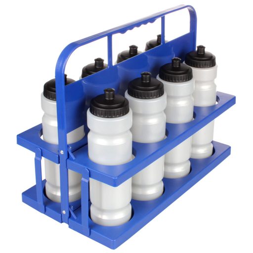 Holder 8 carrying rack for bottles blue packaging 1 pc