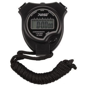 JS-306A stopwatch with 2 lap times packaging 1 pc
