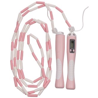 Bead Counter jump rope with counter pink packaging 1 pc