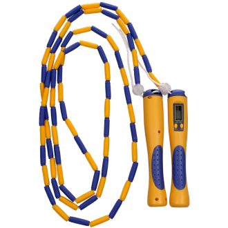 Bead Counter jump rope with counter yellow packaging 1 pc