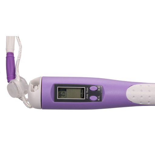 Bead Counter jump rope with counter purple packaging 1 pc
