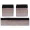 HeadWrist set of wristbands and headband gray packaging 1 set