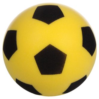 Silent Soccer 18 foam ball yellow packaging 1 pc