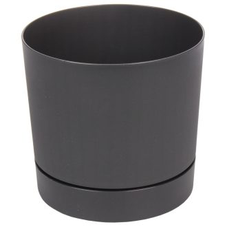 Oliver decorative flower pot 18 anthracite diameter 18 cm