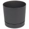 Oliver decorative flower pot 18 anthracite diameter 18 cm