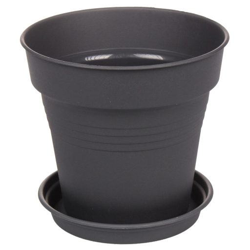 Camelie flower pot tray 20 anthracite diameter 20 cm