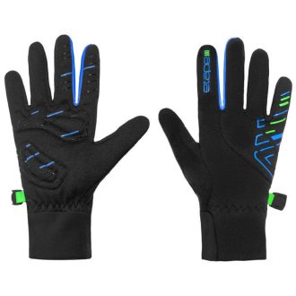 Puzzle kids gloves black-blue clothing size 13-14