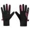 Puzzle kids gloves black-pink clothing size 9-10