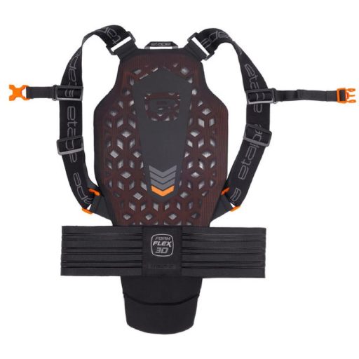 Kinetic back protector black-orange clothing size XS