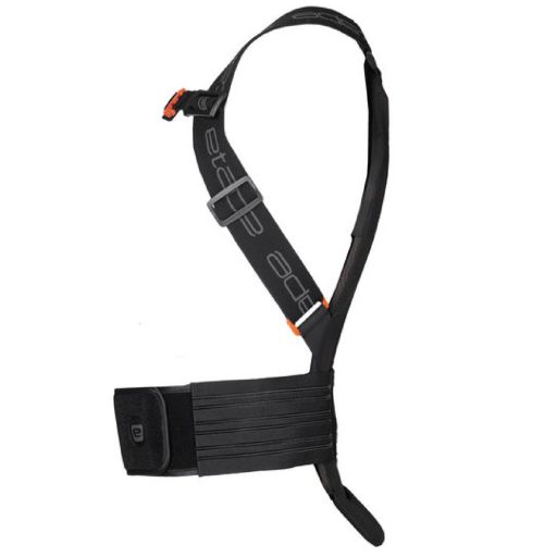 Kinetic back protector black-orange clothing size L