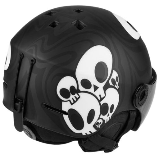 Speedy PRO children's skihelmet black-white circuit 55-58