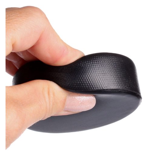 Foam Puck soft hockey puck black packaging 1 pc