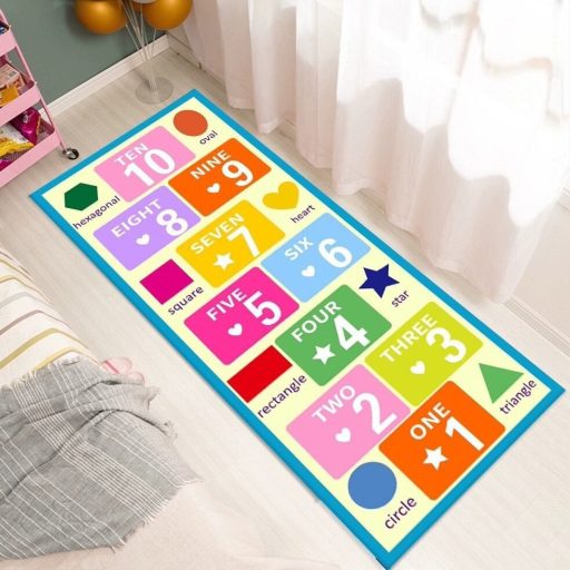 Shapes jumping game floor mat packaging 1 pc