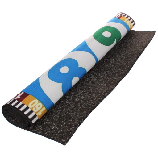 Blue jumping game floor mat packaging 1 pc