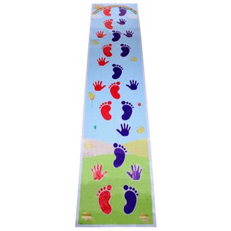 Hopscotch Single kids coordination mat packaging 1 pc