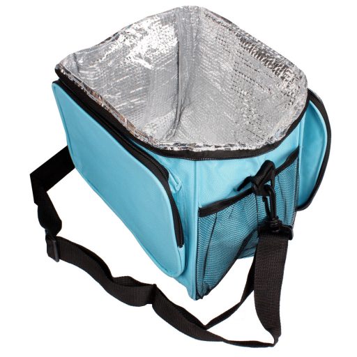 CrossBody cooler bag light blue  packaging 1 pc