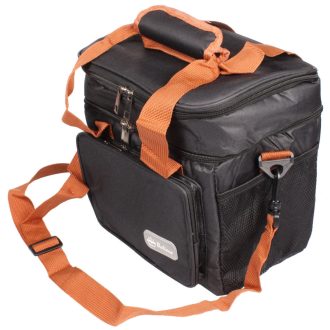 Camping cooler bag black packaging 1 pc