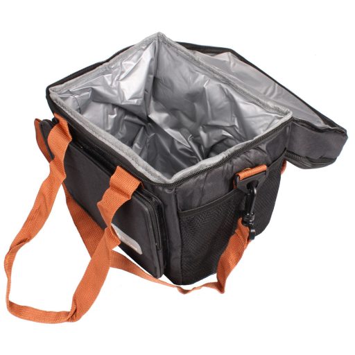 Camping cooler bag black packaging 1 pc