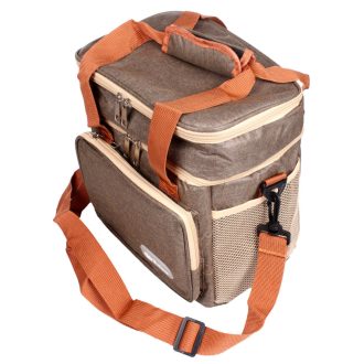 Camping cooler bag coffee brown packaging 1 pc