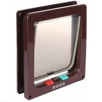 Pet Gate XL pet door brown packaging 1 pc