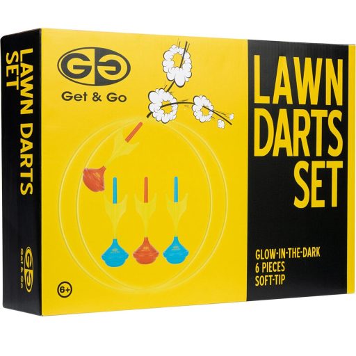 Glow Lawn Darts Set packaging 1 set