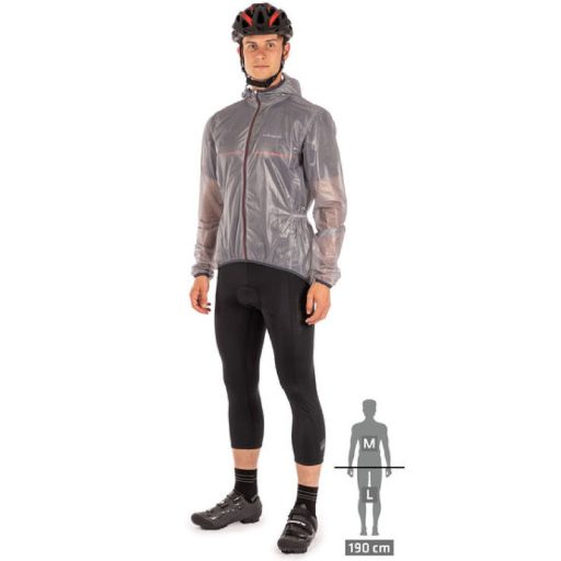 Vento raincoat gray clothing size L