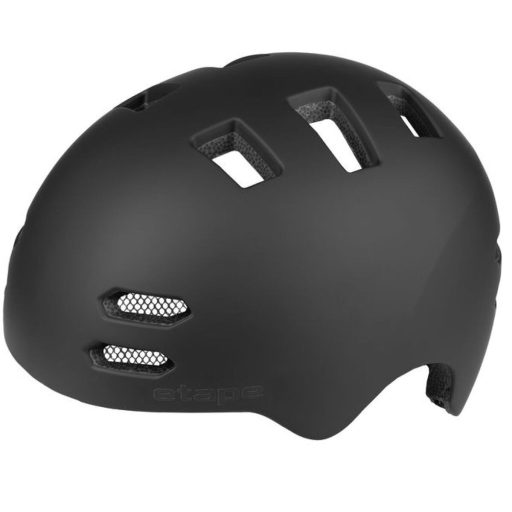 Flip bike helmet for kids black mat clothing size M-L