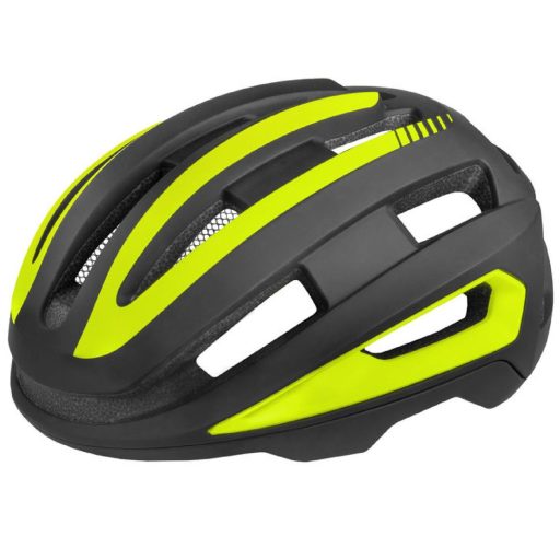 Take-Off bike helmet black-yellow fluo clothing size S-M
