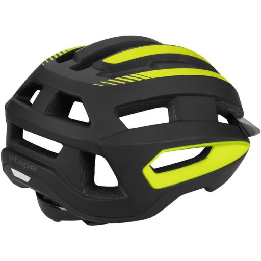 Take-Off bike helmet black-yellow fluo clothing size S-M