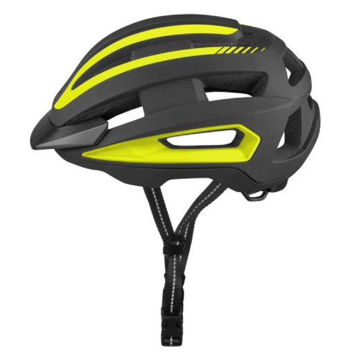 Take-Off bike helmet black-yellow fluo clothing size S-M