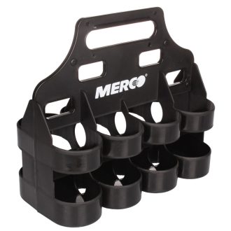   Bottle Carrier 8 carrying rack for bottles black packaging 1 pc