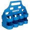 Bottle Carrier 8 carrying rack for bottles blue packaging 1 pc