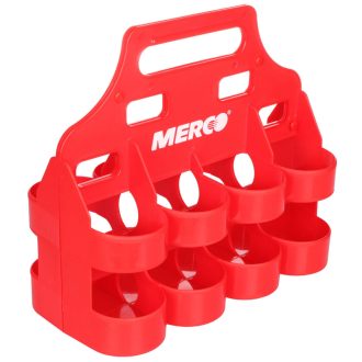   Bottle Carrier 8 carrying rack for bottles red packaging 1 pc