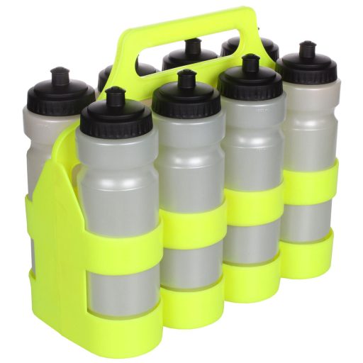 Bottle Carrier 8 carrying rack for bottles yellow packaging 1 pc